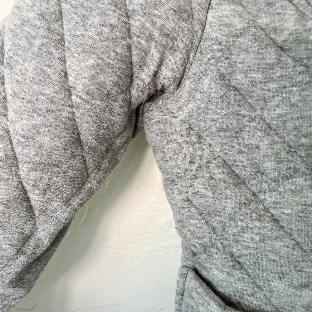 CAbi 3182 Gray Quilted Double Breasted Jacket Medium - Picture 3 of 6